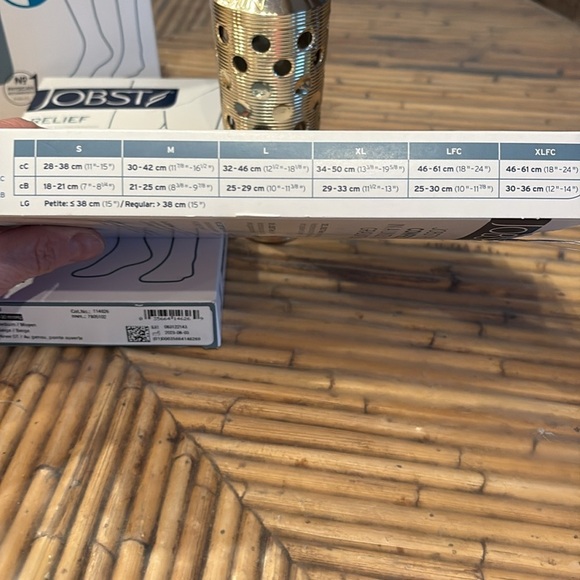 JOBST® Relief Knee High 20-30 mmHg, Open Toe - Picture 4 of 4